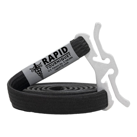 MyMedic MyMedic Rapid Tactical Tourniquet 54 Inch Vulcanized Rubber Core / Nylon - Each - RTS-SPL-BLD-RTS-BLK-X-BST-EA-EA