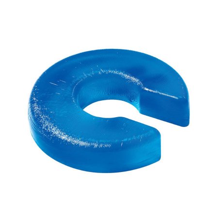 Alimed Horseshoe Donut Positioner AliMed® AliBlue™ 8 OD X 3 ID X 1-3/4 H Inch Gel Freestanding - Each - 960894-EA