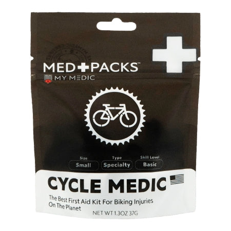 MyMedic First Aid Kit My Medic™ MED PACKS Cyclist Plastic Pouch - Each - MM-MED-PACK-CYCL-EA-EA