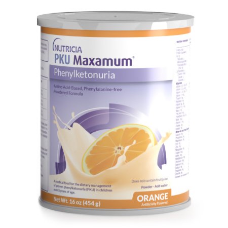 Nutricia North America Oral Supplement PKU Maxamum® Orange Flavor Powder 16 oz. Can - Each - 175748-EA