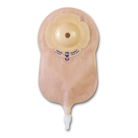 Marlen Manufacturing Urostomy Pouch UltraMax™ One-Piece System 8-3/4 Inch Length Drainable Deep Convex, Pre-Cut - Box of 5 - 72612-BX