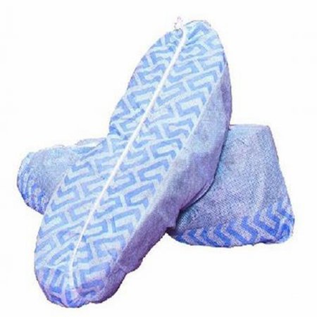 Carter-Health Disposables LLC Shoe Cover One Size Fits Most Shoe High Nonskid Sole Blue NonSterile - Case of 1000 - CH8001-CS
