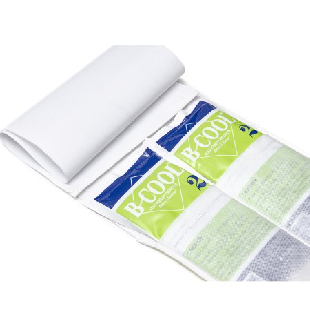 Bird & Cronin Cold Therapy Wrap B-Cool® Chest & Ab Binder Wrap Chest / Abdomen One Size Fits Most 10 X 28 to 50 Inch Flannel / Elastic Reusable - KT/1 - 08142521-KT