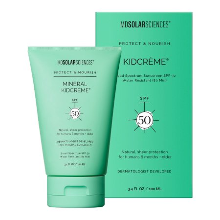 MDSolarSciences Sunscreen MDSolarSciences® Mineral KidCrème® SPF 50 Cream 3.4 oz. Tube - Pack of 6 - 138001-PK