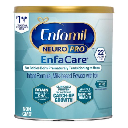 Mead Johnson Infant Formula Enfamil NeuroPro™ Enfacare® 7.2 oz. Can Powder Milk-Based Premature - Case of 6 - 126110-CS