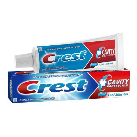 Procter & Gamble Toothpaste Crest® Cavity Protection Cool Mint Flavor 5.7 oz. Tube - Case of 24 - 10037000512032-CS