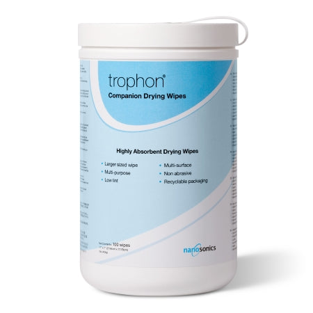 Nanosonics Inc Companion Drying Wipe trophon® 100 Count For trophon®2 Ultrasound Probe - Case of 6 - N00113-CS