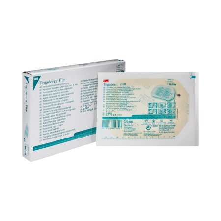 3M Transparent Film Dressing 3M™ Tegaderm™ 4 X 4-3/4 Inch Frame Style Delivery Rectangle Sterile - Each - 1626W-EA