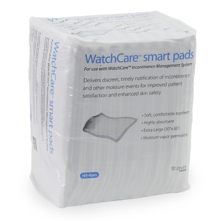 Welch Allyn Disposable Underpad WatchCare™ Smart Pads 30 X 36 Inch Moderate Absorbency - Case of 40 - P006980-CS