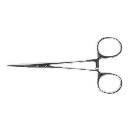 Miltex Instrument (Sterile Dis) Hemostatic Forceps Miltex® Halsted-Mosquito 5 Inch Length Floor Grade Pakistan Stainless Steel Sterile Ratchet Lock Finger Ring Handle Straight Serrated Tips - Box of 50 - 7-2-ST-50-BX