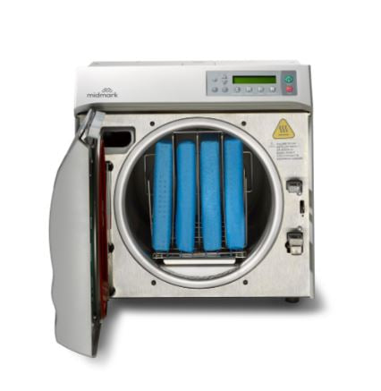 Midmark Ritter® M11 Tabletop Autoclave Steam 11 Inch Diameter X 18 Inch Depth Automatic Door - Each - M11-041-DL-EA