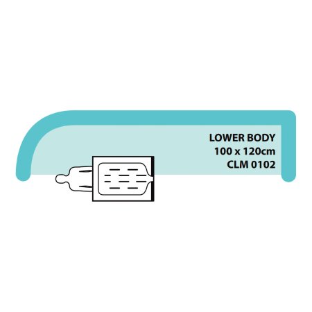 Medical Solutions Inc Warming Blanket Cocoon™ 100 W X 120 L cm Non-Woven Fabric - Case of 30 - CLM-0102-CS