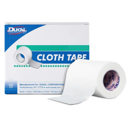 Dukal Medical Tape Caliber™ Premium Soft White 6 Inch X 10 Yard Soft Cloth NonSterile - Case of 25 - S610-CS