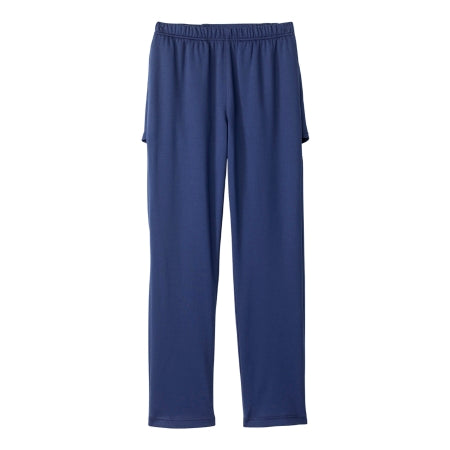 Silverts Adaptive LLC Adaptive Pants Silverts® Back Overlap Large Navy Blue Female - Each - SV23110_NAV_L-EA
