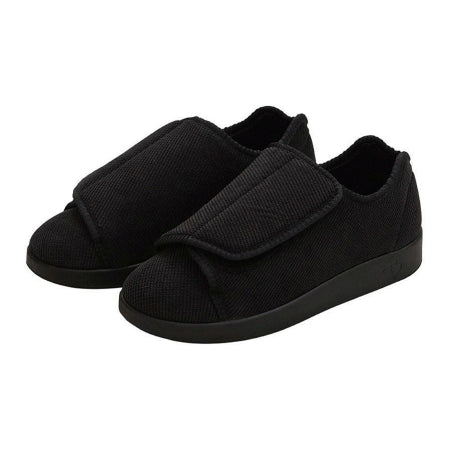 Silverts Adaptive LLC Slippers Silverts® Size 9 / 2X-Wide Black Easy Closure - Pair - SV15100_SVBKB_9-PR