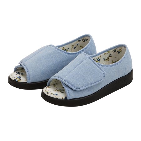 Silverts Adaptive LLC Shoe Silverts® Size 12 Female Adult Denim - Pair - SV15180_SVDEB_12-PR