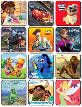 Medibadge Disney® 75 per Unit Disney Sticker 2-1/2 Inch - Case of 1 - DLS-CS
