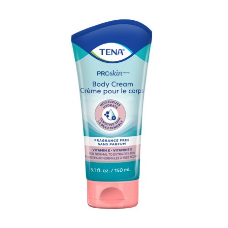 Essity HMS North America Inc Hand and Body Moisturizer Tena® Proskin™ 5.1 oz. Tube Unscented Cream CHG Compatible - Case of 6 - 55716-CS