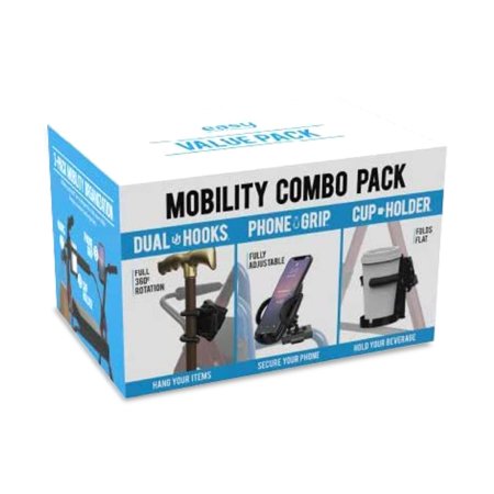 Easy To Use Products LLC Easy Mobility Walker / Wheelchair Mobility Combo Pack - Each - 760-EA