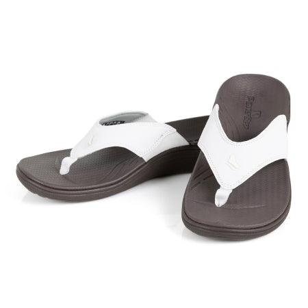 Powerstep Orthotic Sandal Powerstep® Size 6 Female Adult White - Case of 12 - 8450-0006-CS