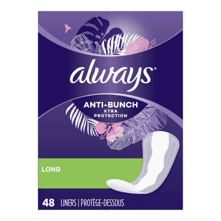 Procter & Gamble Feminine Pad Always® Anti-Bunch X-Tra Protection Regular Absorbency - Box of 48 - 03077202267-BX