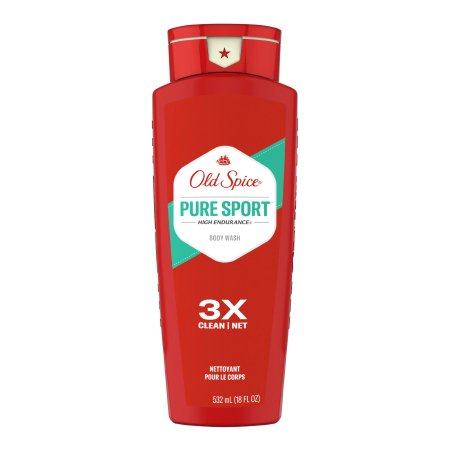 Procter & Gamble Body Wash Old Spice® Pure Sport Liquid 18 oz. Bottle Clean Scent - Each - 03700039316-EA