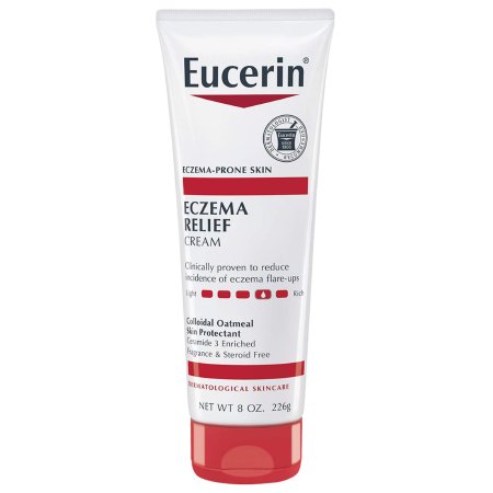 Beiersdorf Eczema Cream Eucerin® Eczema Relief 8 oz. Tube Unscented Cream - Each - 05805101392-EA