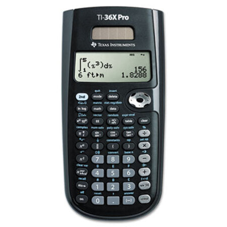 Texas Instruments TI-36X Pro Scientific Calculator, 16-Digit LCD - Each - TEX-TI36XPRO-EA