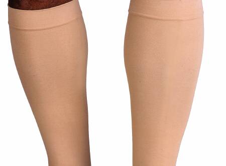 BSN Medical Compression Stocking JOBST® Relief® Knee High Medium Beige Closed Toe - Pair - 114621-PR