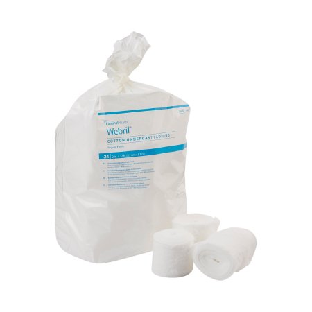Cardinal Cast Padding Undercast Webril™ 2 Inch X 4 Yard Cotton NonSterile - Case of 72 - 1418-CS