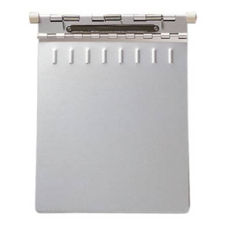 Carstens Chart Holder Clipboard Carstens® 10 Slots Silver 50 Sheets Bottom Opening - Each - 1571-00-EA