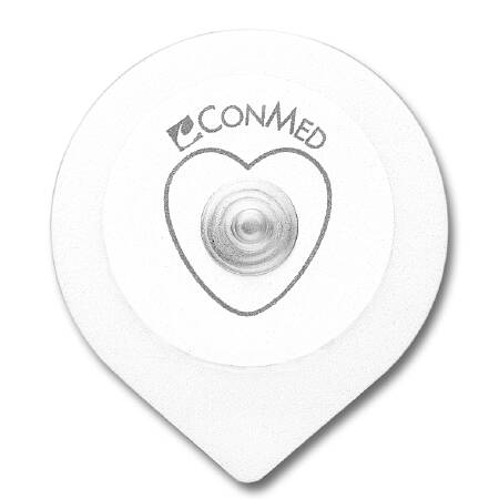 Conmed ECG Monitoring Electrode Foam Backing Non-Radiolucent Snap Connector 3 per Pack - Box of 30 - 1800-003-BX
