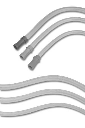 Conmed Suction Connector Tubing 6 Foot Length 0.281 Inch I.D. Sterile Female Connector Clear Smooth OT Surface NonConductive Plastic - Case of 50 - 0037040-CS