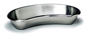 Graham-Field Emesis Basin Grafco® Silver 13 oz. Stainless Steel Reusable - Each - 3231-EA
