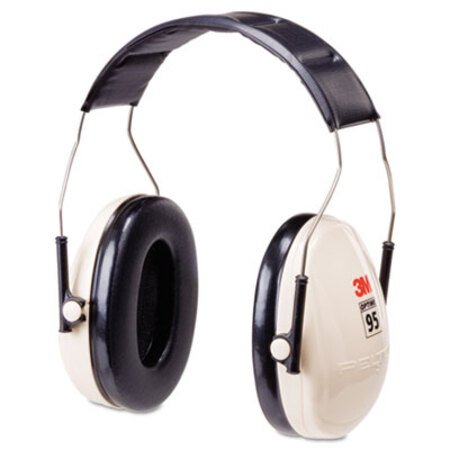3M™ PELTOR OPTIME 95 Low-Profile Folding Ear Muff H6f/V, 21 dB, Beige/Black - Pair - MMM-H6FV-PR