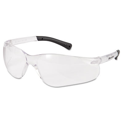 MCR™ Safety BearKat Safety Glasses, Frost Frame, Clear Lens - Each - CRW-BK110AF-EA