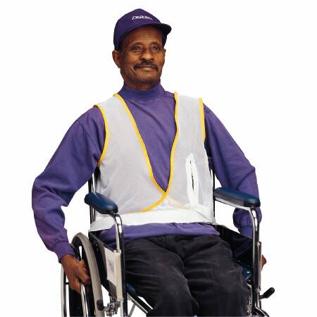 DeRoyal Vest Restraint Medium Strap Fastening 2-Strap - Each - M117-M-EA