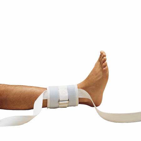 DeRoyal Ankle Restraint One Size Fits Most Hook and Loop / D-Ring Closure 2-Strap - Case of 1 - M2012D-U-CS