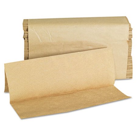 GEN Folded Paper Towels, Multifold, 9 x 9.45, Natural, 250 Towels/Pack, 16 Packs/Carton - CT/1 - GEN-1508-CT