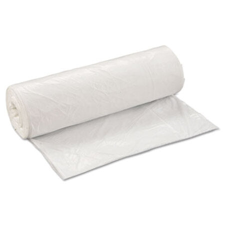 Inteplast Group Low-Density Commercial Can Liners, 45 gal, 0.8 mil, 40" x 46", White, 25 Bags/Roll, 4 Rolls/Carton - CT/1 - IBS-SL4046XHW-CT