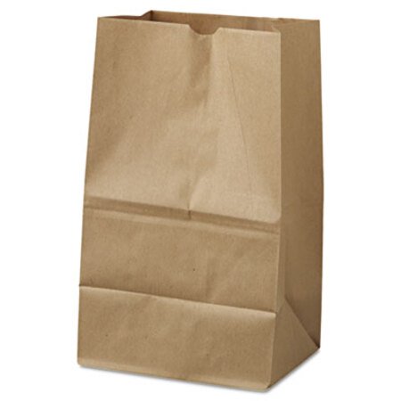 General Grocery Paper Bags, 40 lb Capacity, #20 Squat, 8.25" x 5.94" x 13.38", Kraft, 500 Bags - BD/1 - BAG-GK20S500-BD