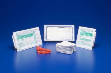 Cardinal Gauze Sponge Visitec™ 3-1/2 X 4 Inch 10 per Tray Sterile 32-Ply Rectangle - Case of 48 - 7320-CS