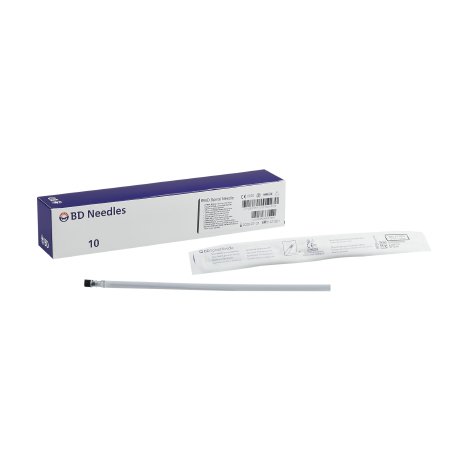 BD Spinal Needle BD™ 5 Inch Long Type 22 Gauge Quincke Style - Case of 50 - 405148-CS
