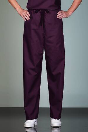 Fashion Seal Uniforms Scrub Pants Poplin® 2X-Large Eggplant Unisex - Each - 78830-2XL-EA
