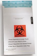 Fisher Scientific Biohazard Waste Bag Fisherbrand™ Red Bag Polyethylene 8 X 12 Inch - Case of 1000 - 22044561-CS