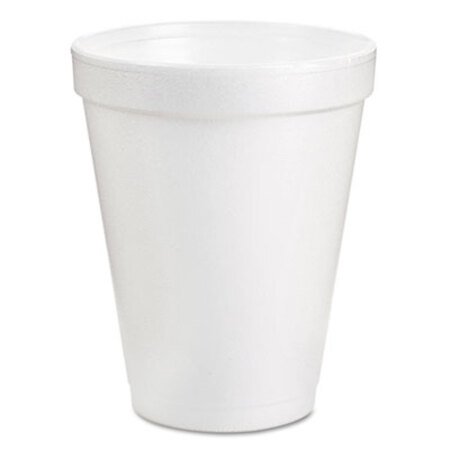 Dart® Foam Drink Cups, 8 oz, White, 25/Pack - Pack of 1 - DCC-8J8BG-PK
