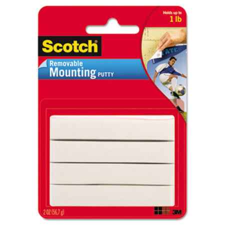 Scotch® Adhesive Putty, Removable, 2 oz - Pack of 1 - MMM-860-PK