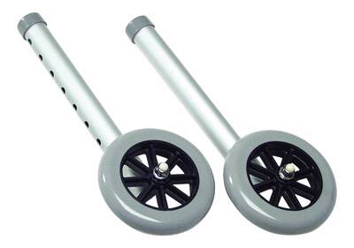 Graham-Field Walker Wheels, Fixed - Pair - 603650A-PR