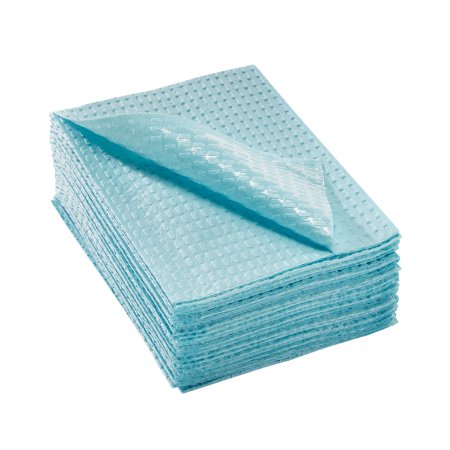 McKesson Procedure Towel McKesson 13 W X 18 L Inch Blue NonSterile - Case of 500 - 18-887-CS