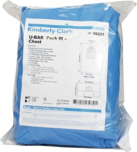 O&M Halyard Inc General Purpose Drape Pack U-Bar® - Case of 4 - 88331-CS